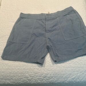 Birdwell Medium Blue corduroy shorts